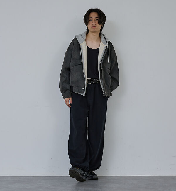 ABAHOUSE「【AH ABAHOUSE】ワイドバギー スウェットパンツ / セットアップ対応」|その他|