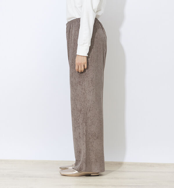 qualite「【新色ネイビー入荷】【WEB限定】レーヨンコールレギンスパンツ」|その他|