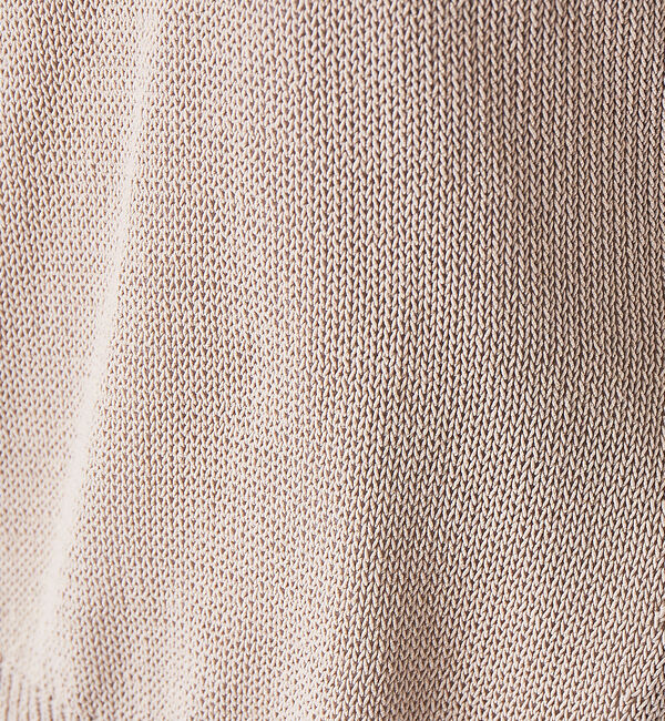 qualite「レイヤードVネックアシメニット」|ニット・セーター|