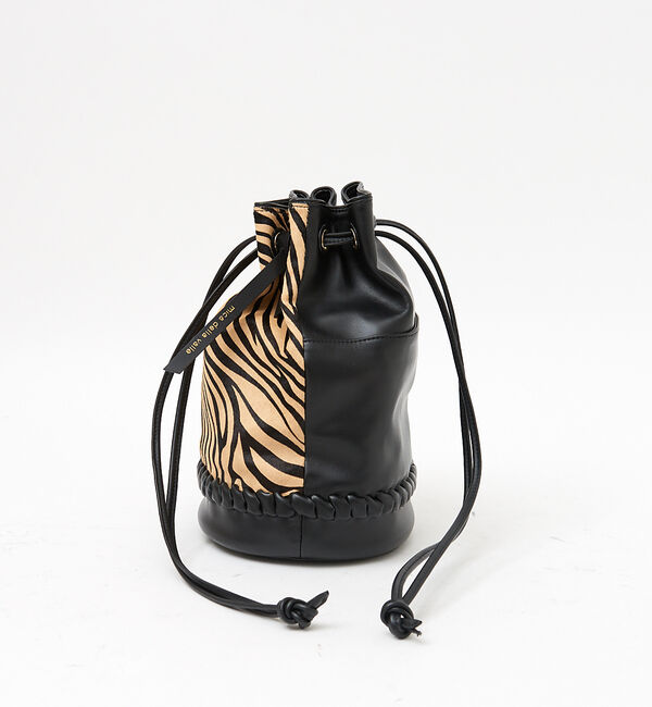 qualite「【mica della valle】Zebraadele バケツショルダー」|ショルダー・メッセンジャー|