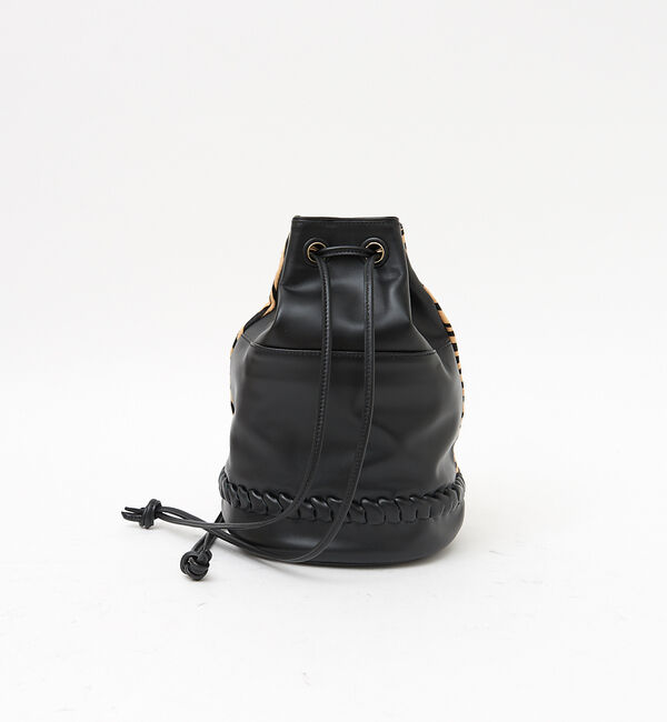 qualite「【mica della valle】Zebraadele バケツショルダー」|ショルダー・メッセンジャー|