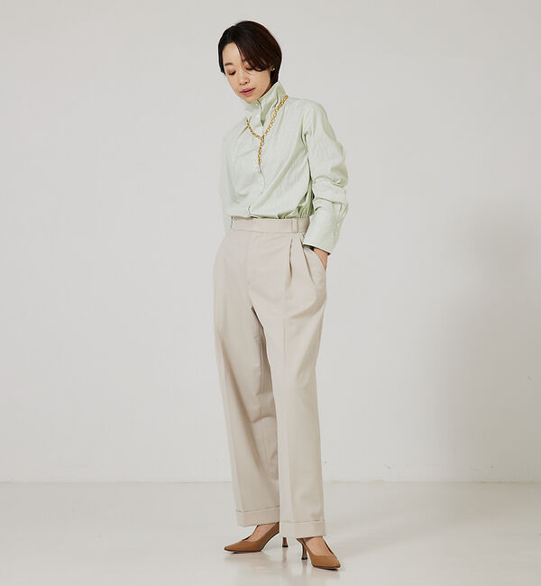 qualite「ダブルタックマッキンパンツ」|その他|