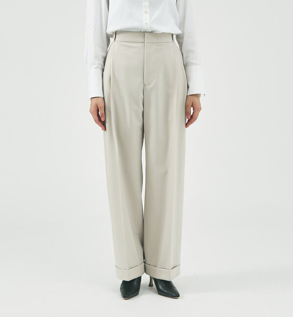 qualite「ダブルタックマッキンパンツ」|その他|