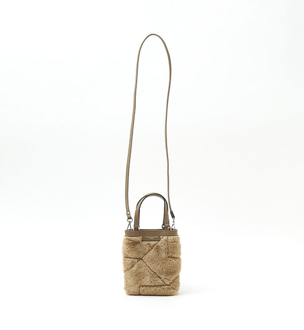 qualite「【GIANNI CHIARINI】キルティングファーバッグ」|ショルダー・メッセンジャー|