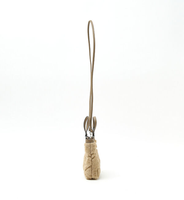 qualite「【GIANNI CHIARINI】キルティングファーバッグ」|ショルダー・メッセンジャー|