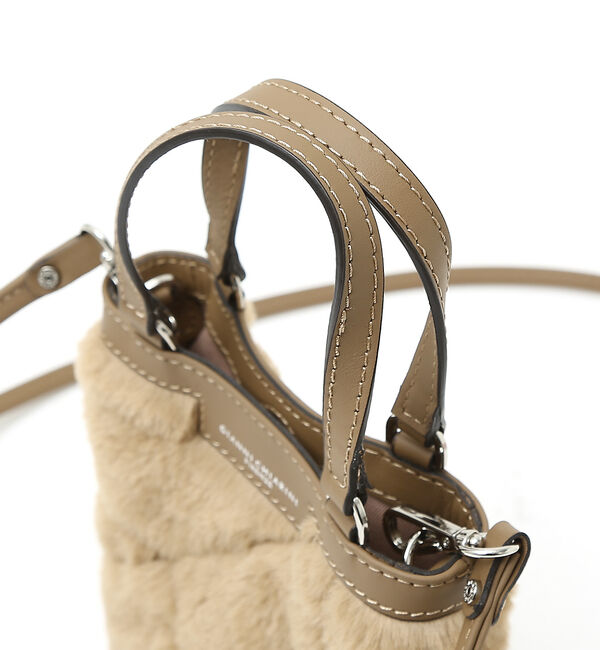 qualite「【GIANNI CHIARINI】キルティングファーバッグ」|ショルダー・メッセンジャー|