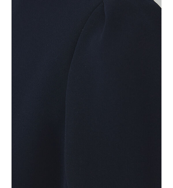 qualite「ライトダブルクロスナローブラウス」|シャツ・ブラウス|