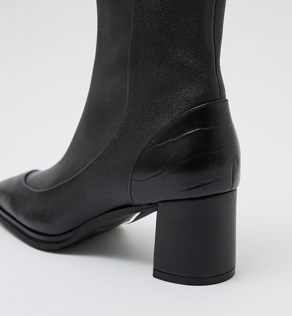 AU BANNISTER「スノーソールストレッチブーツ」|ショートブーツ|