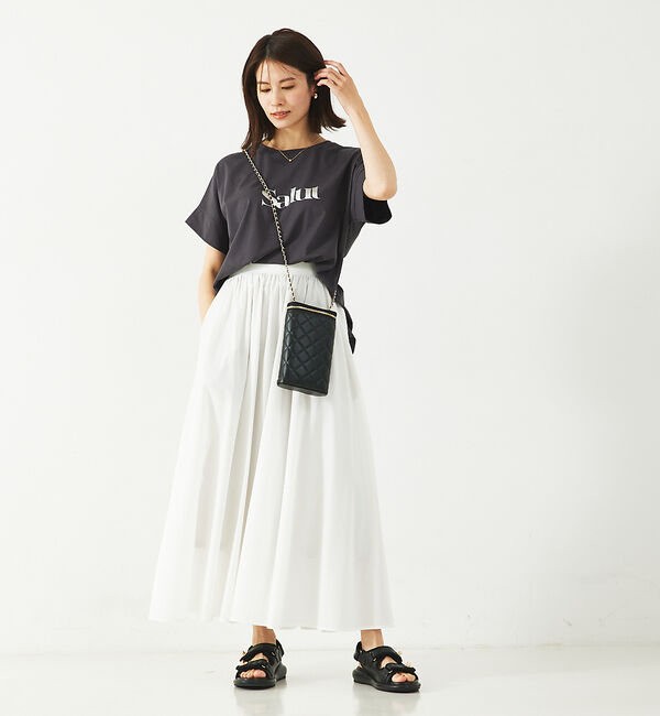 abahouse mavie「ワイドロゴT」|Tシャツ・カットソー|