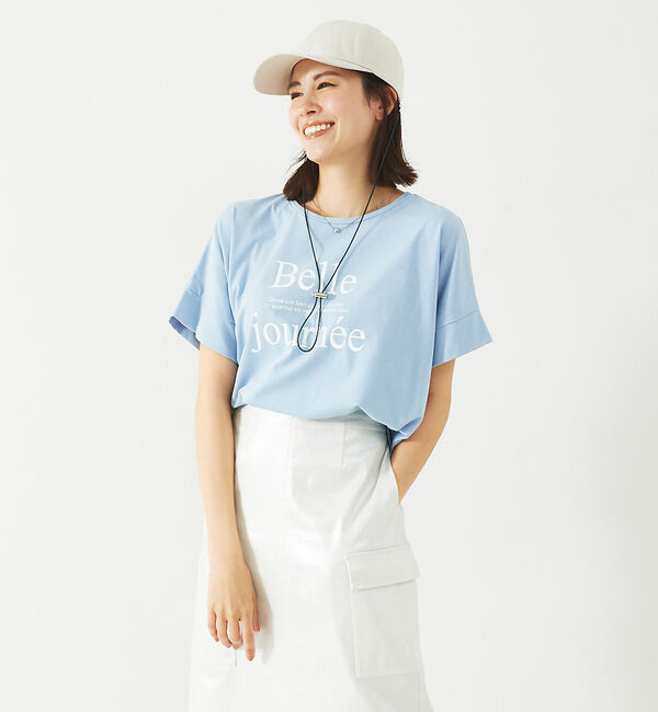 abahouse mavie「ワイドロゴT」|Tシャツ・カットソー|