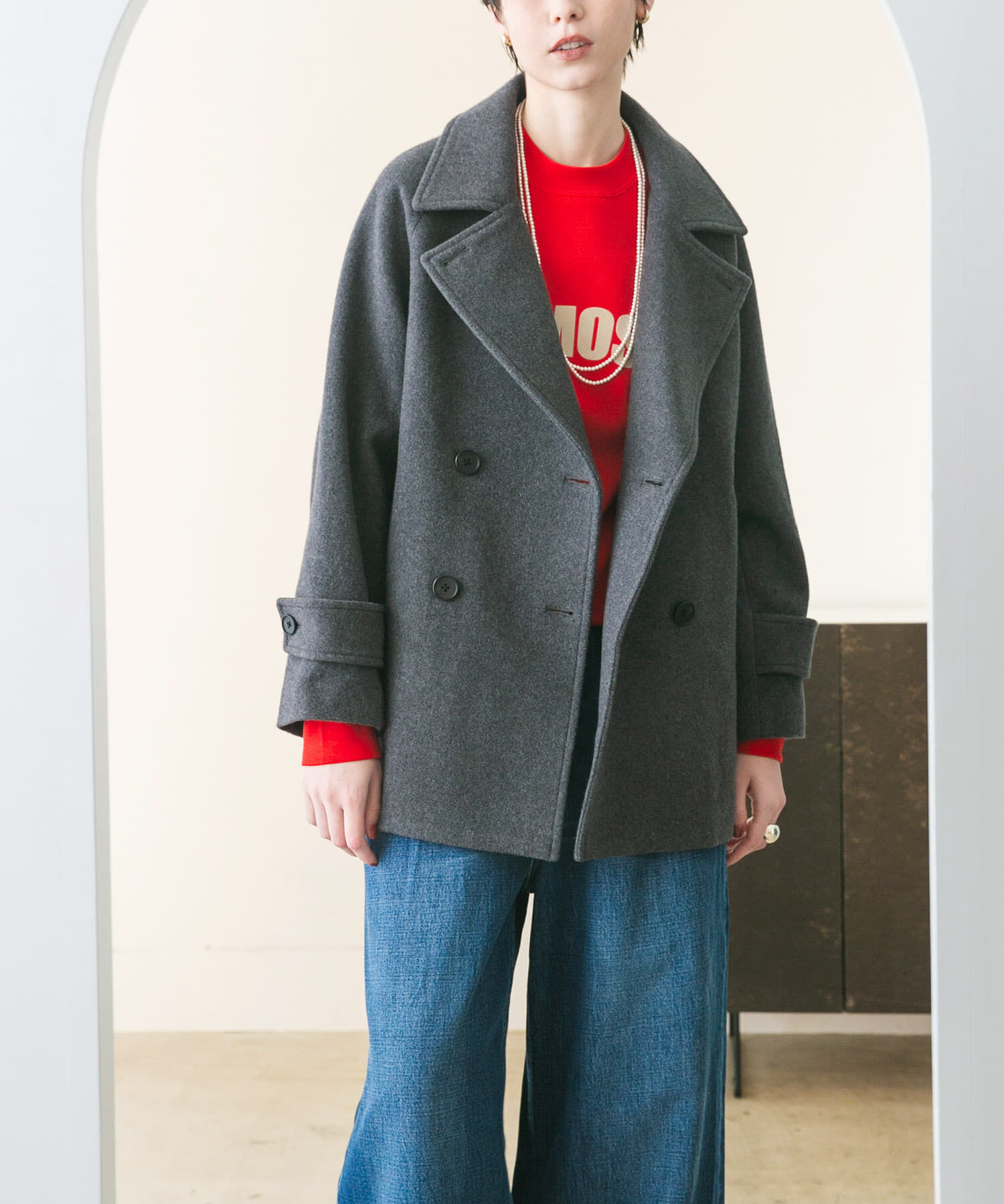 スーパー100メルトンPコート（URBAN RESEARCH）｜ルミネのファッション