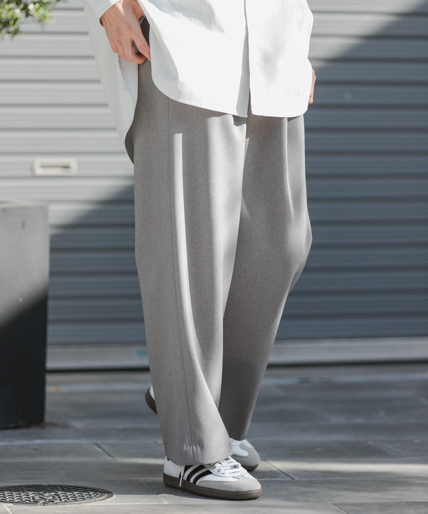 URBAN RESEARCH DOORS「FORK&SPOON　ラナテックイージースラックス」|その他|グレー系その他