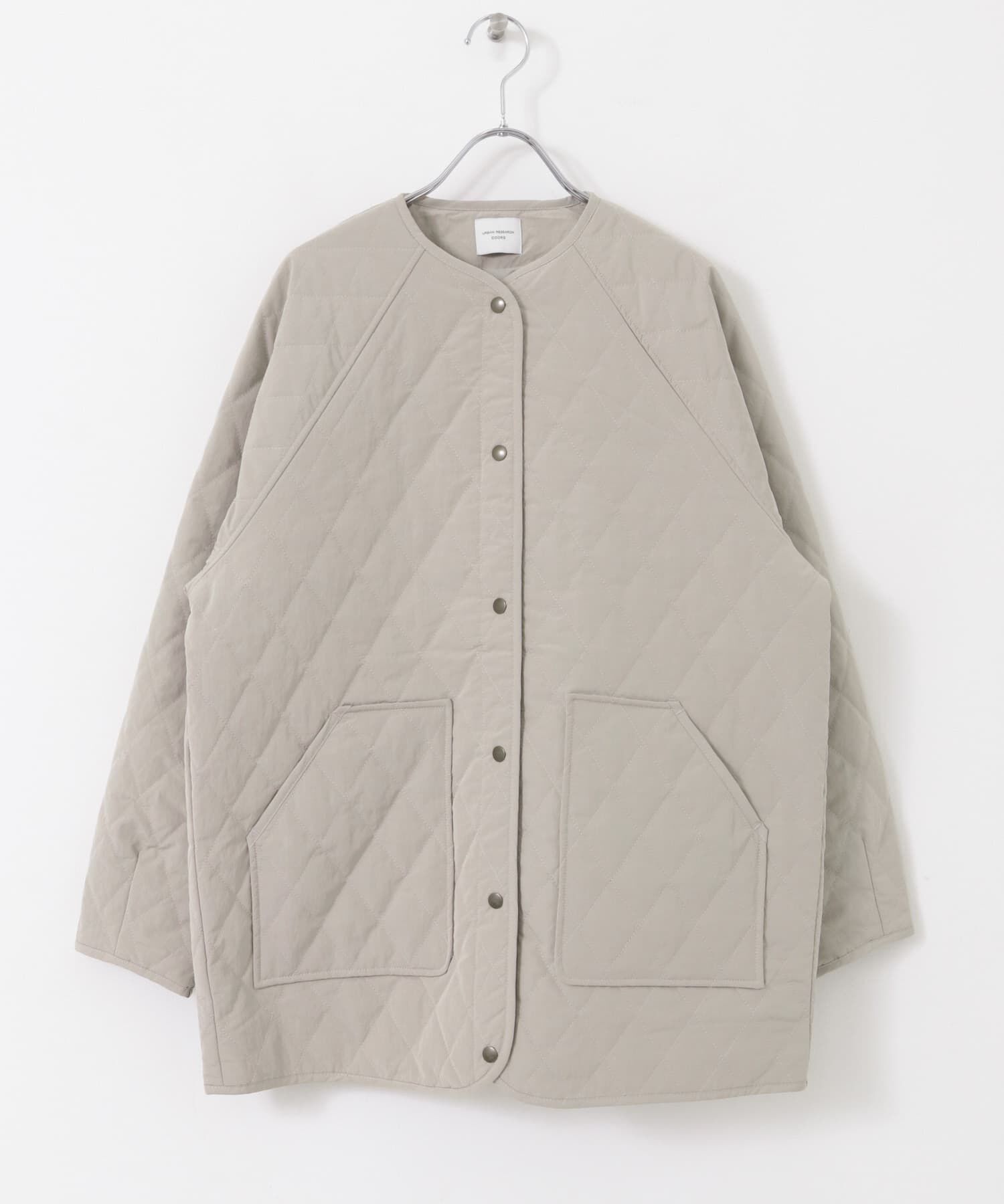 URBAN RESEARCH DOORS「カポックキルトミドルジャケット」|ダウン|