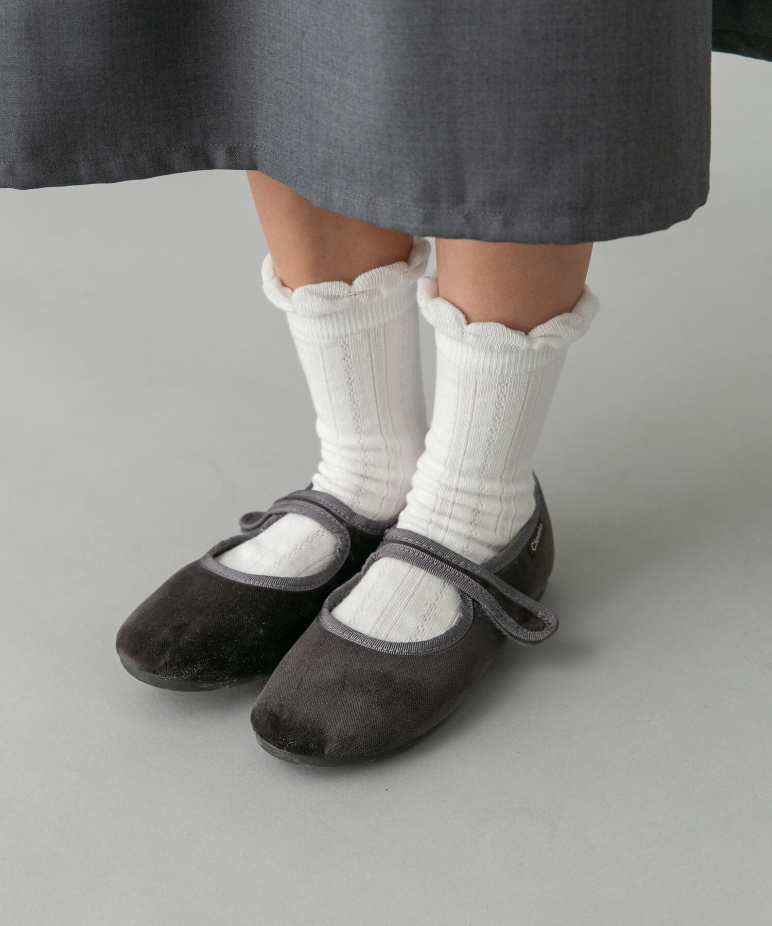 URBAN RESEARCH DOORS「透かし編みフリルソックス(KIDS)」|その他|オフホワイト