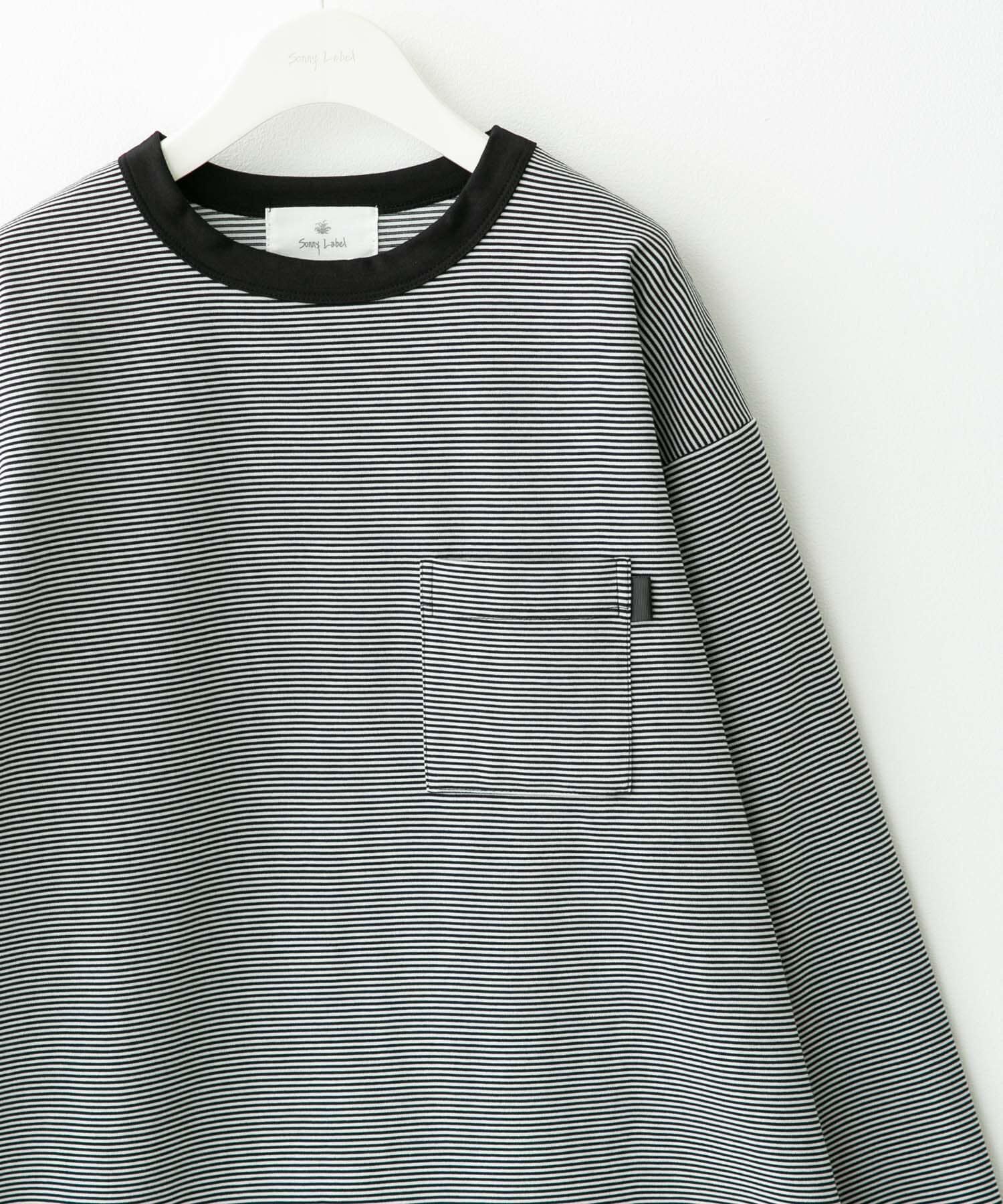 Sonny Label 「ポンチポケット付ロングスリーブTシャツ」|Tシャツ・カットソー|ブラック系その他