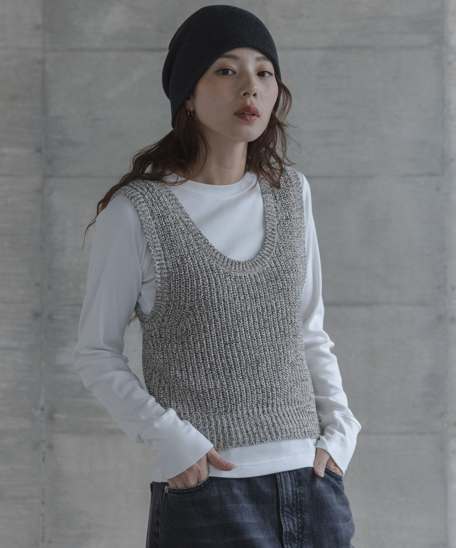 Sonny Label 「スムースタッチテレコリブクルーネックプルオーバー」|Tシャツ・カットソー|