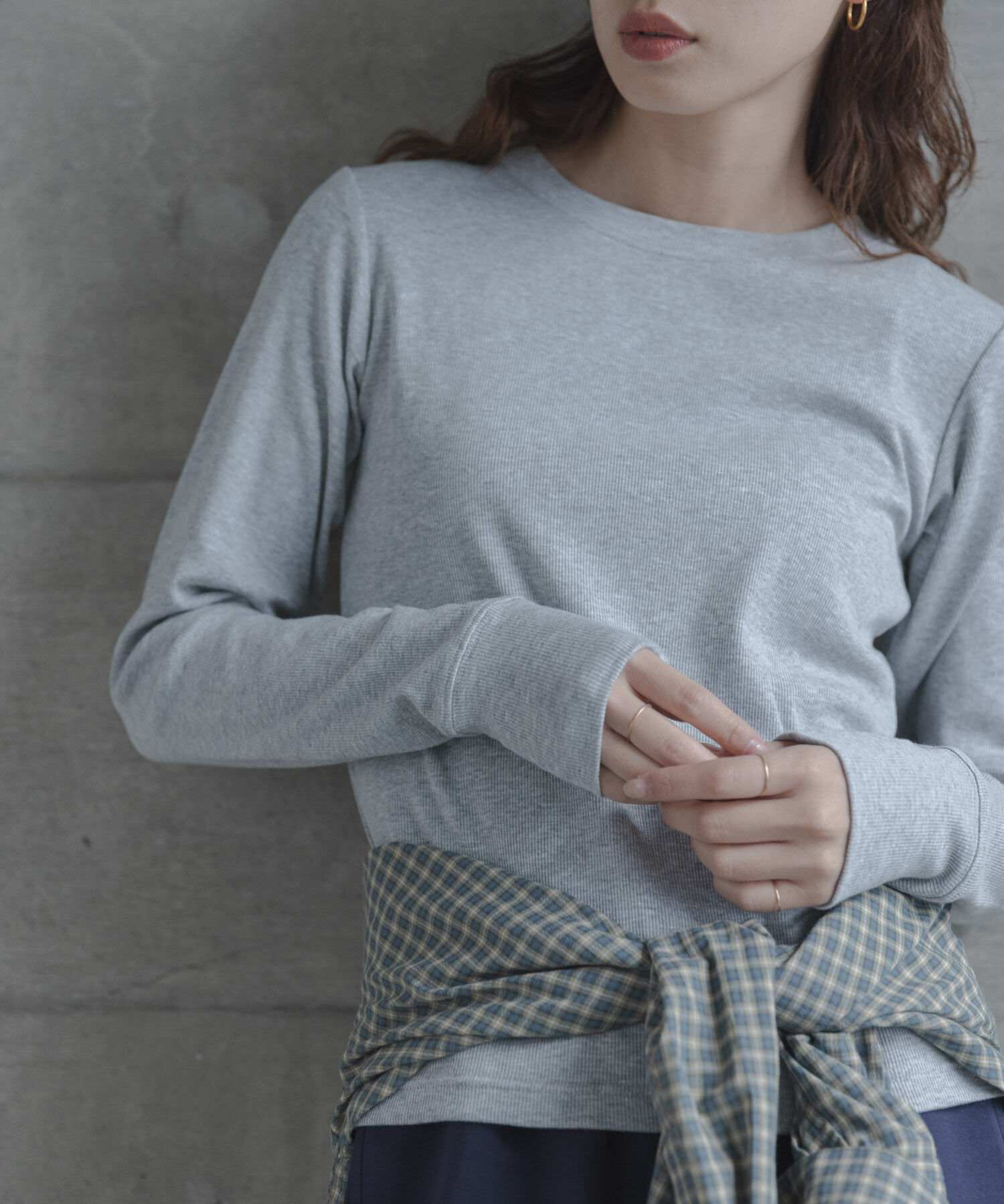 Sonny Label 「スムースタッチテレコリブクルーネックプルオーバー」|Tシャツ・カットソー|