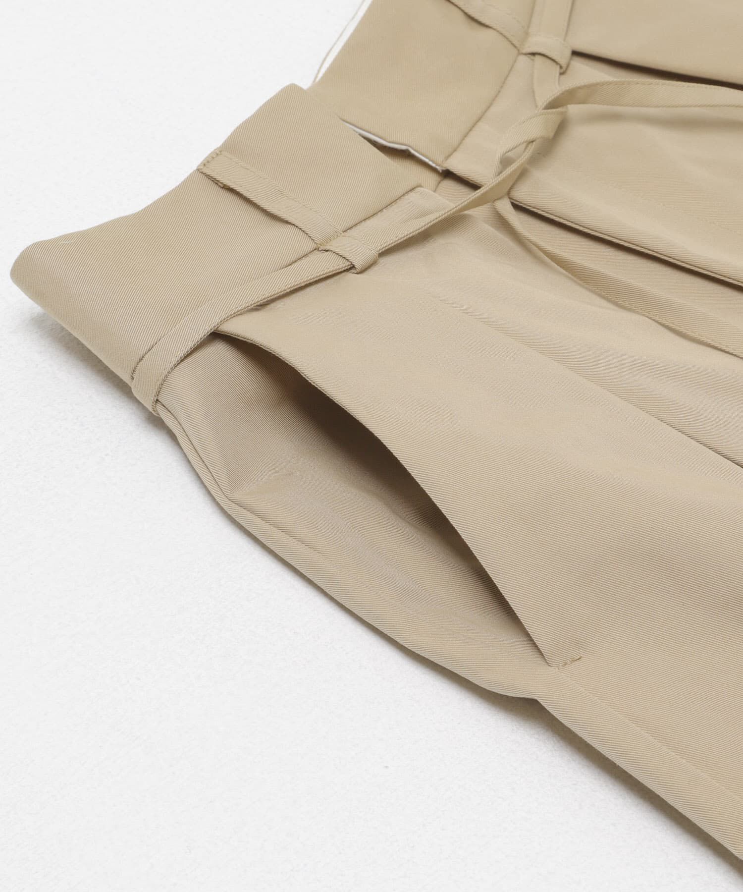 URBAN RESEARCH ROSSO「コットンツイルベルテッドワイドパンツ」|その他|