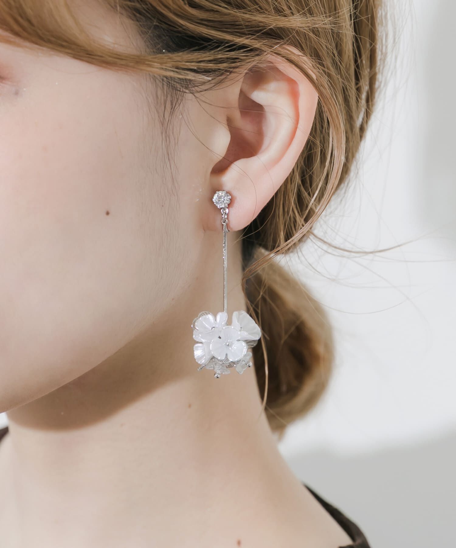 SMELLY「フラワーブーケイヤリング」|イヤリング|