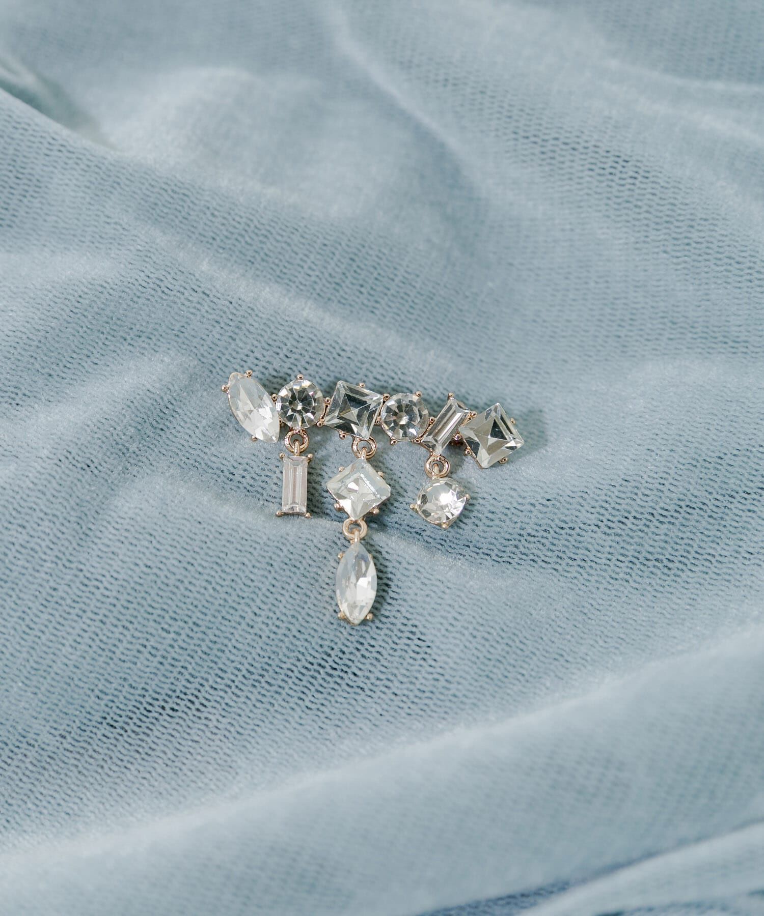 SMELLY「ビジューブローチ」|ブローチ・コサージュ|