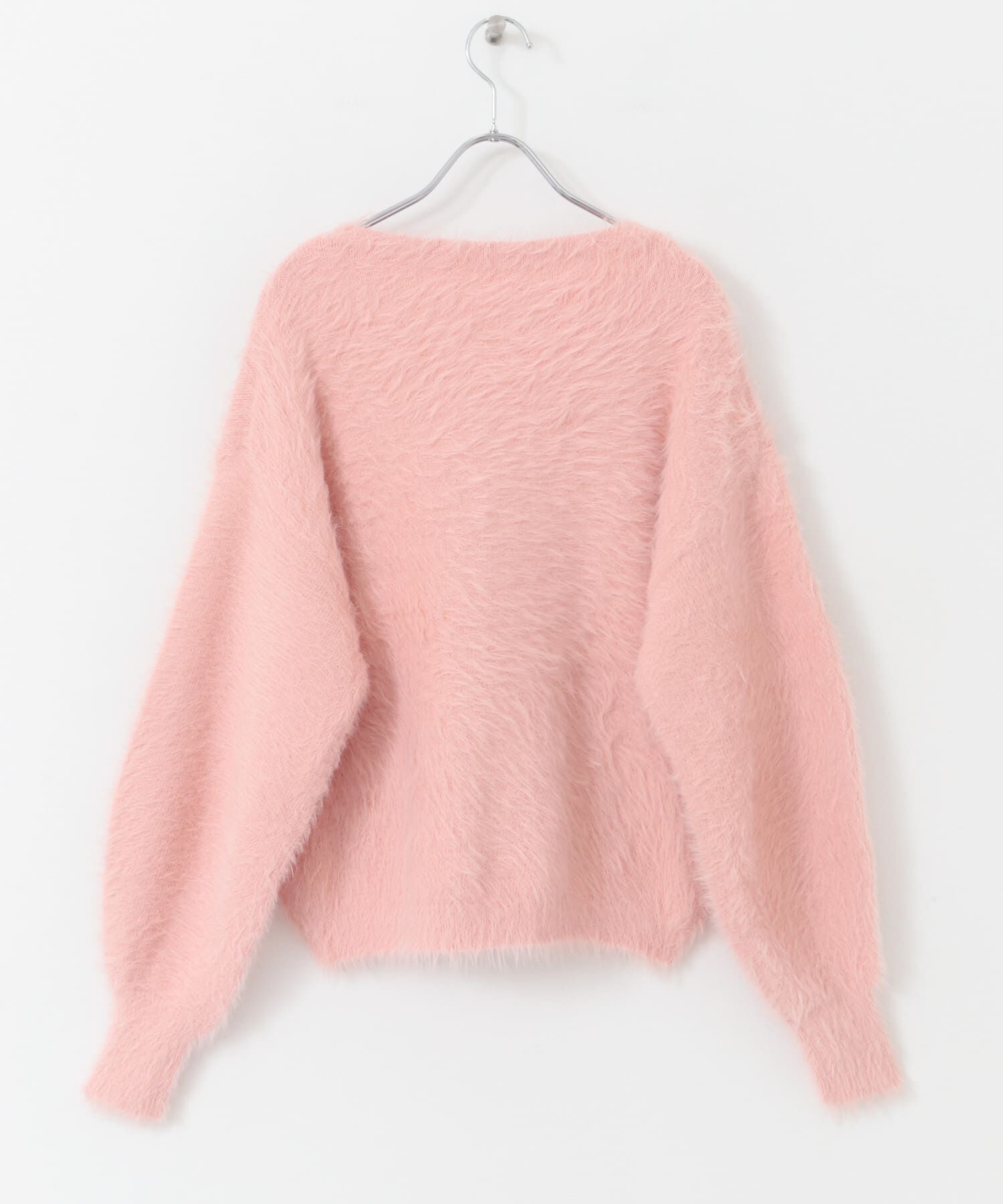  「シャギーVネックニット」|ニット・セーター|