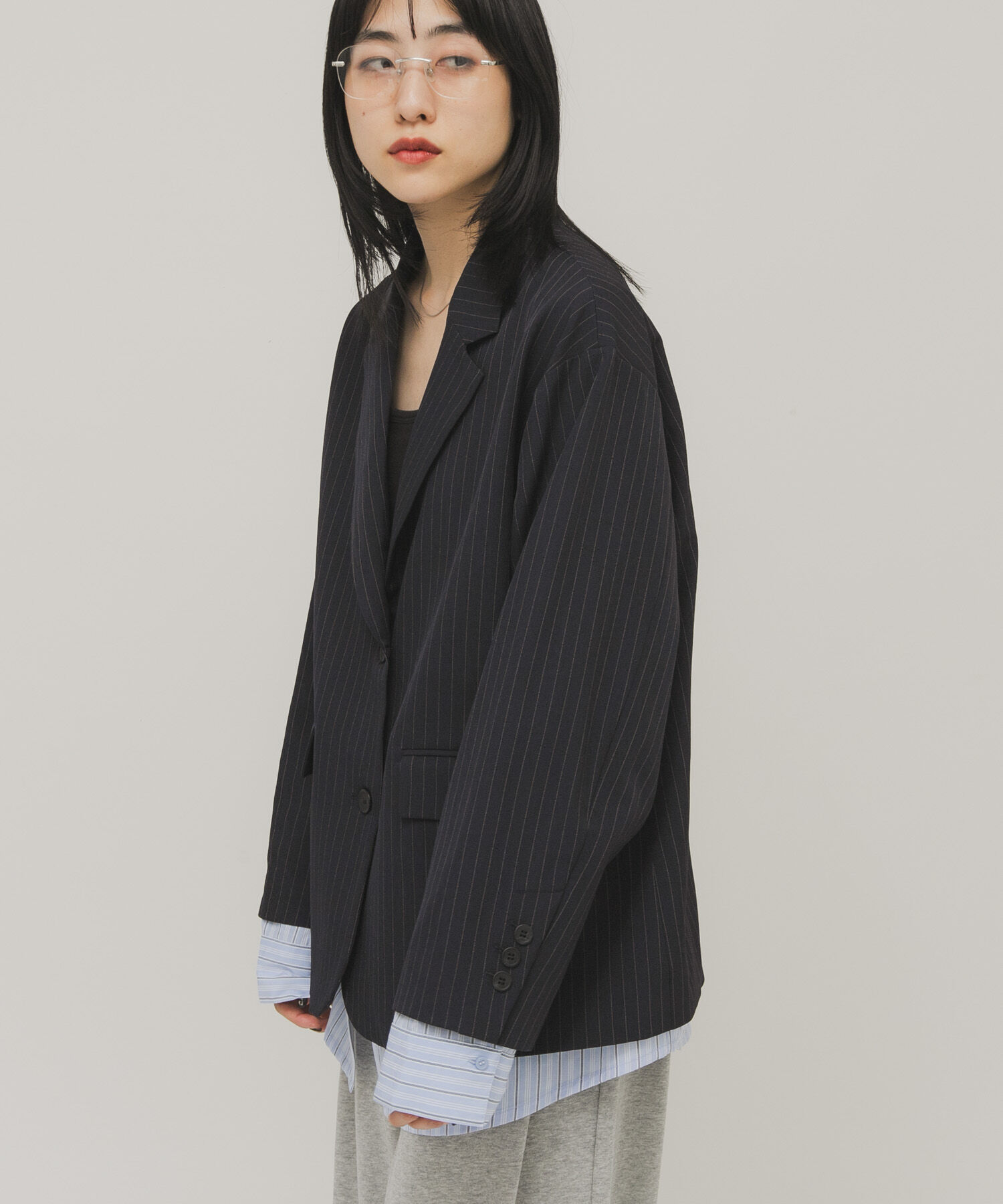  「レイヤードデザインジャケット」|その他|