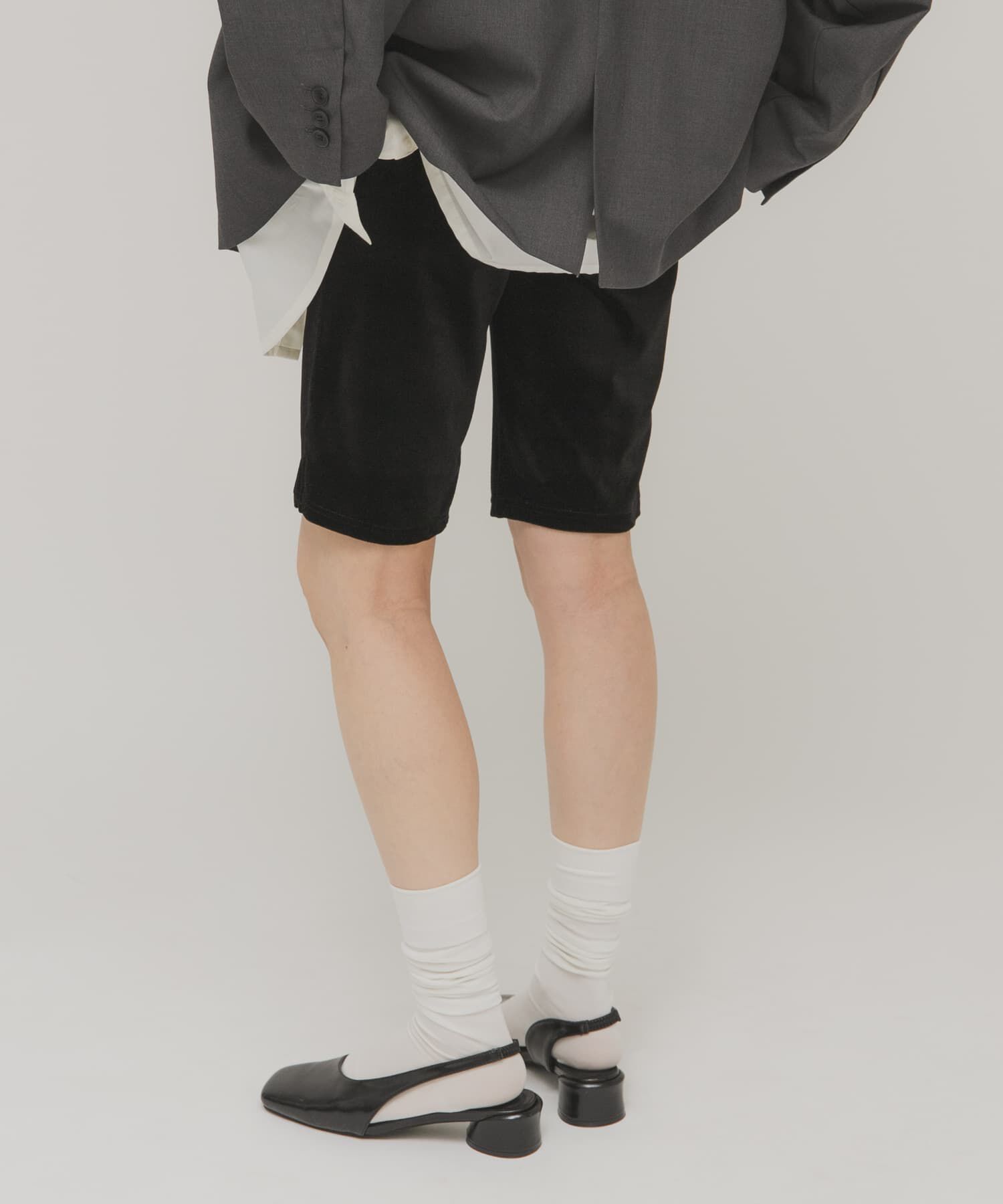  「スクエアトゥアシンメトリーパンプス」|パンプス|