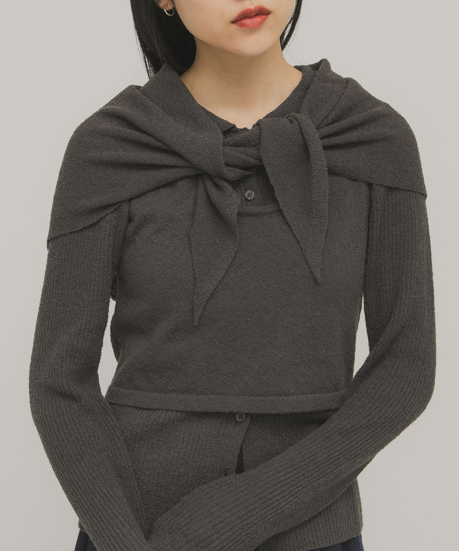  「ミニブークレトライアングルスカーフ」|バンダナ・スカーフ|