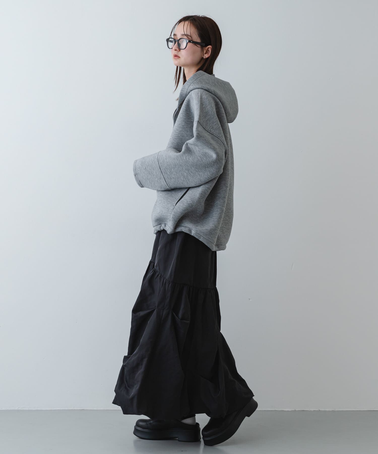 SENSE OF PLACE by URBAN RESEARCH「コクーンスリーブZIPパーカー」|パーカー|