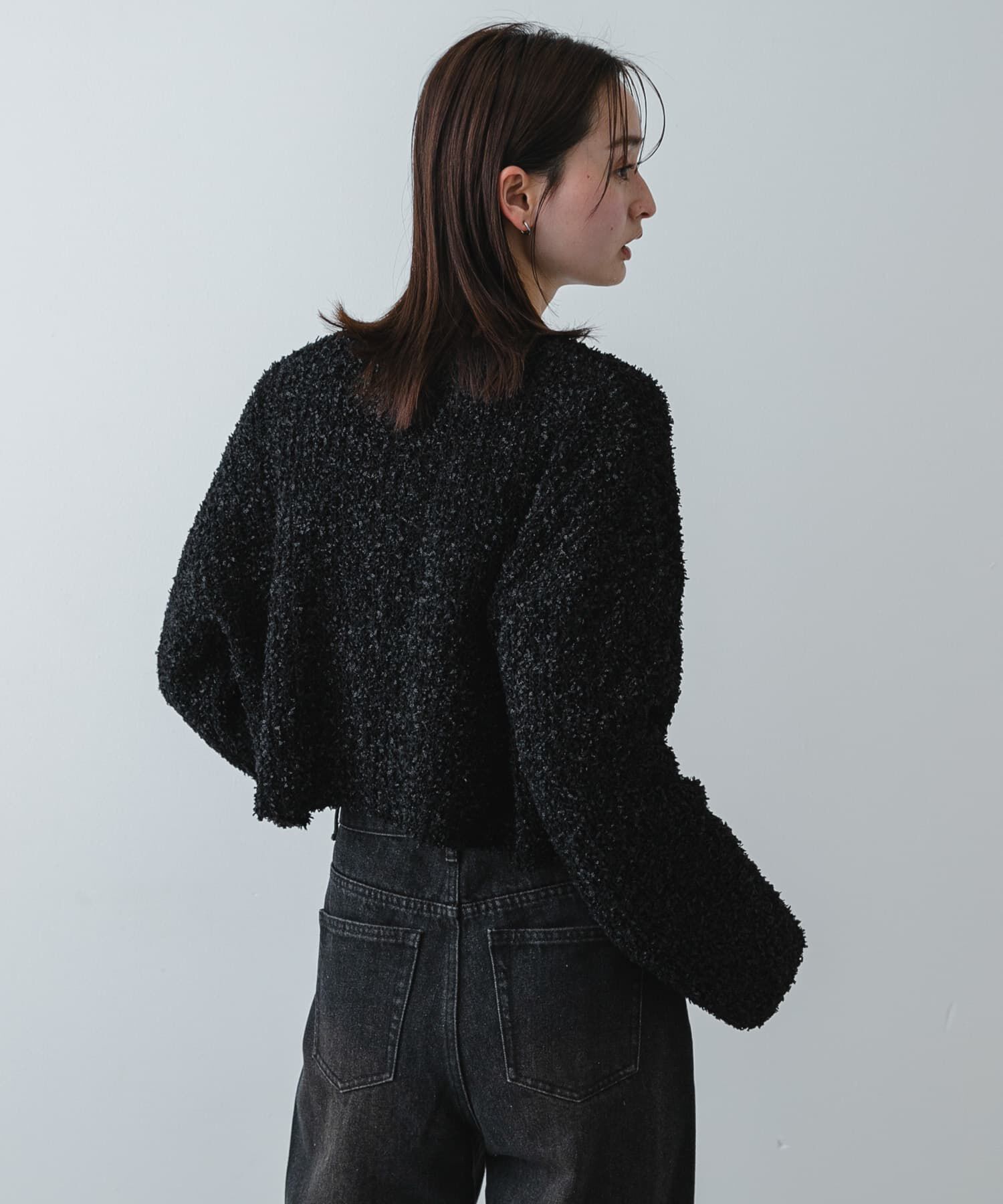 SENSE OF PLACE by URBAN RESEARCH「『洗濯可』コードテープヤーンカーディガン」|カーディガン|