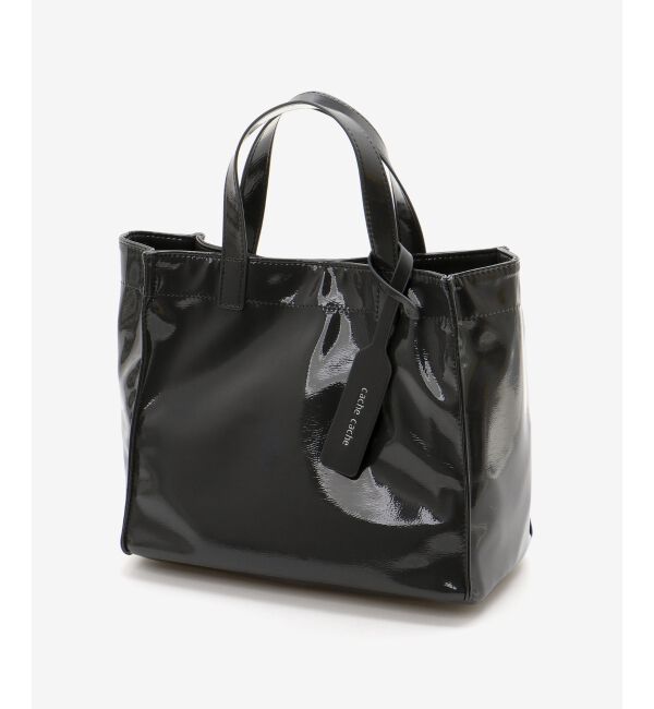  「エナメルトートバッグS」|トートバッグ|