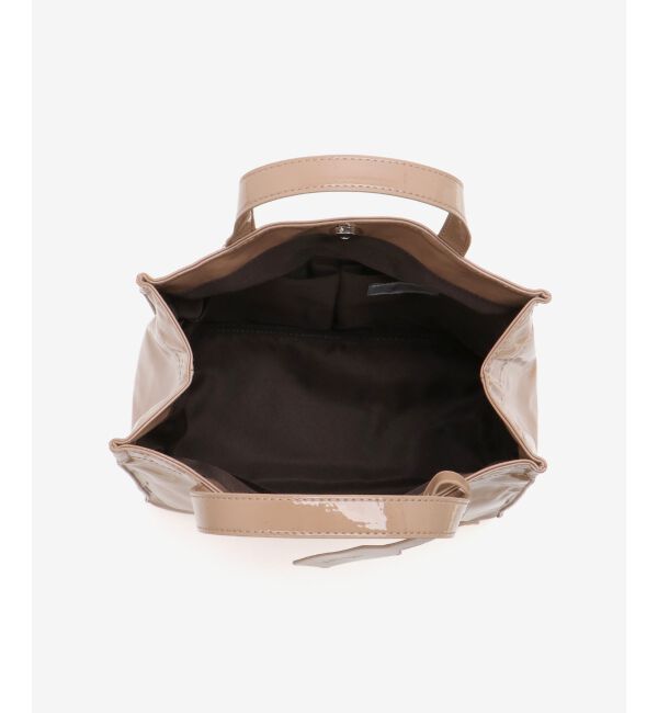  「エナメルトートバッグS」|トートバッグ|