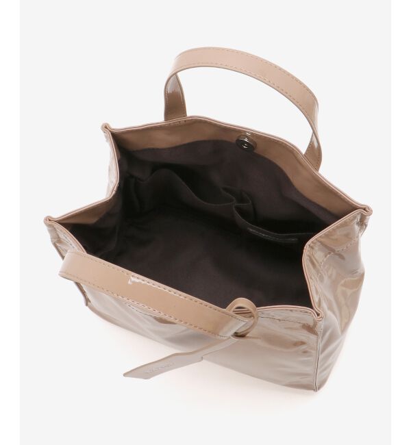  「エナメルトートバッグS」|トートバッグ|