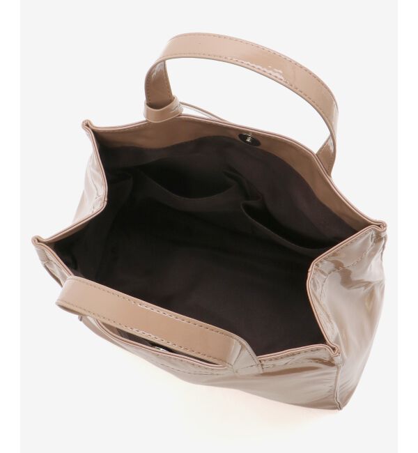  「エナメルトートバッグS」|トートバッグ|