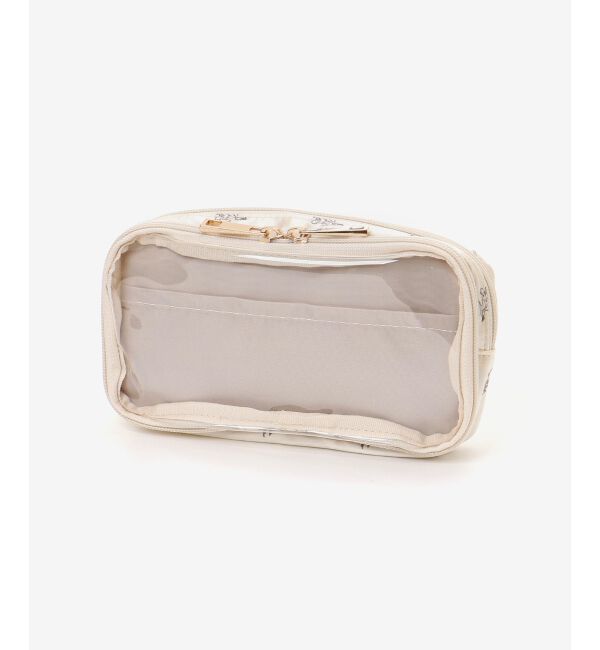 MAJESTICLEGON「フローラルクリアポーチ」|ポーチ|