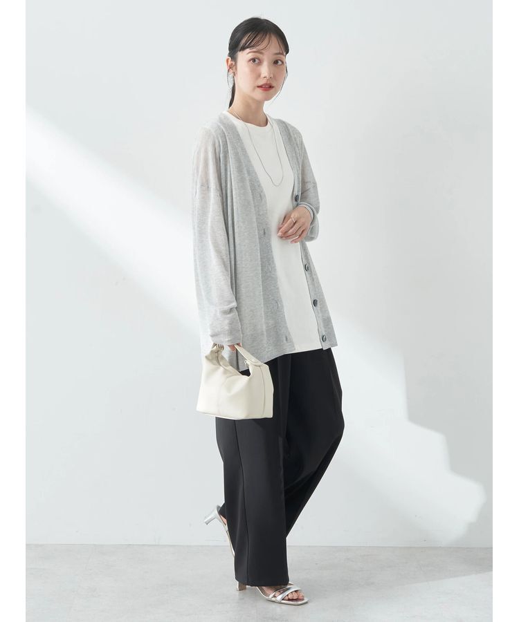 earth music&ecology「シアーBIGカーディガン」|カーディガン|