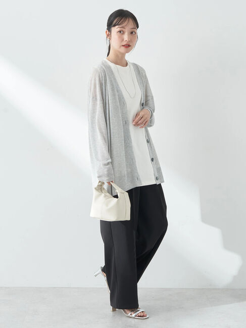 earth music&ecology「シアーBIGカーディガン」|カーディガン|