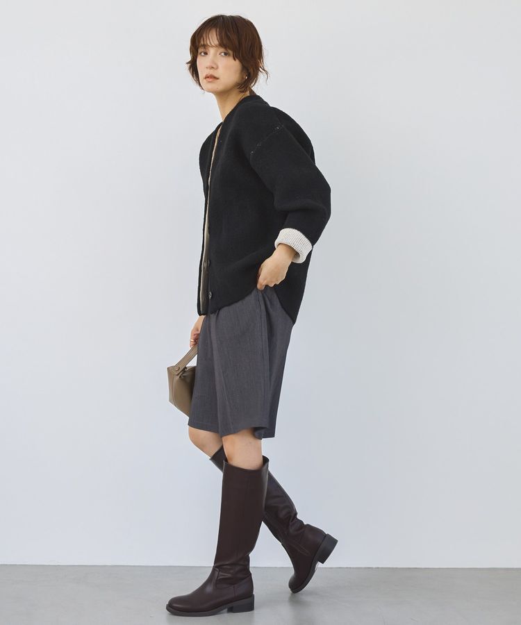 AMERICAN HOLIC「VネックWフェイスニットカーディガン【WEB限定カラー有り】」|カーディガン|