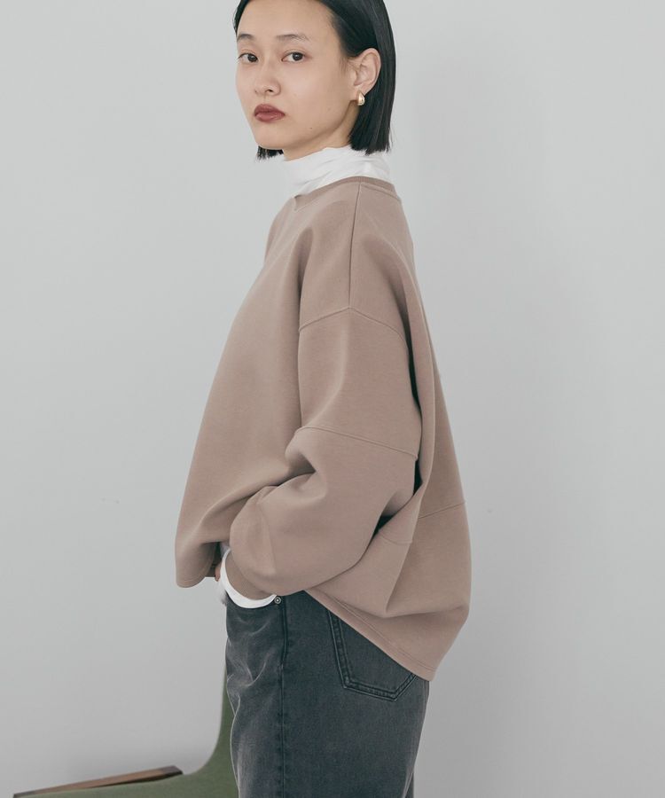 AMERICAN HOLIC「【WEB限定】袖タックコクーンポンチプルオーバー」|Tシャツ・カットソー|