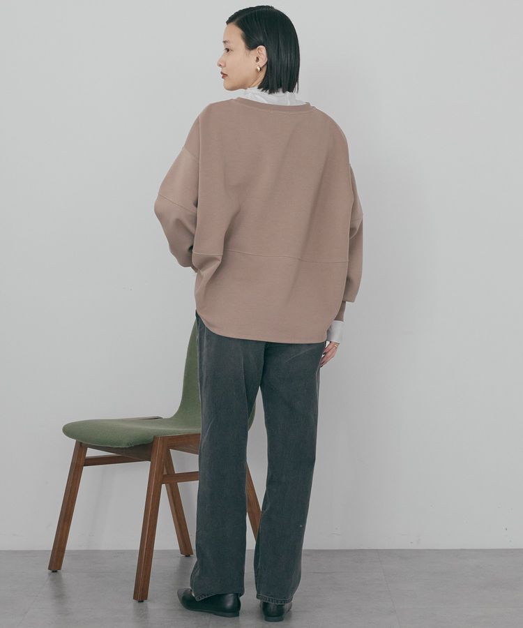 AMERICAN HOLIC「【WEB限定】袖タックコクーンポンチプルオーバー」|Tシャツ・カットソー|