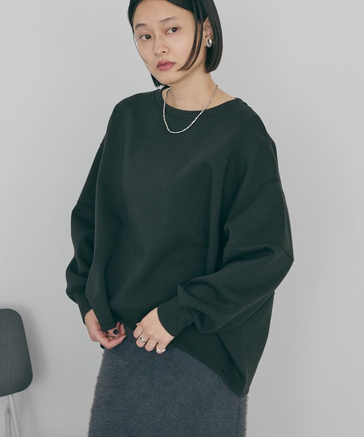 AMERICAN HOLIC「【WEB限定】袖タックコクーンポンチプルオーバー」|Tシャツ・カットソー|