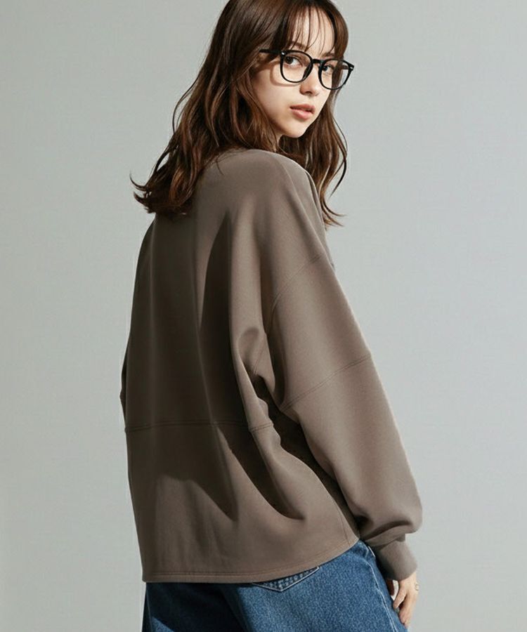 AMERICAN HOLIC「【WEB限定】袖タックコクーンポンチプルオーバー」|Tシャツ・カットソー|Mocha