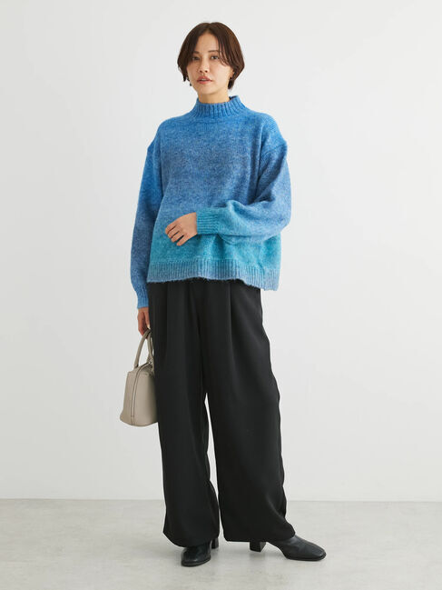 Green Parks「グラデーションニットプルオーバー」|ニット・セーター|