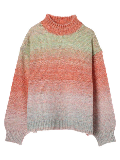 Green Parks「グラデーションニットプルオーバー」|ニット・セーター|