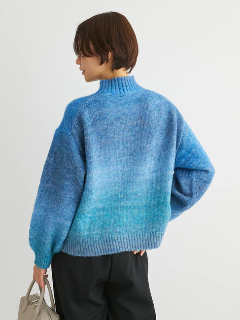 Green Parks「グラデーションニットプルオーバー」|ニット・セーター|