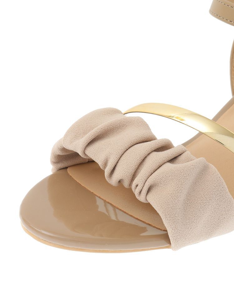 Green Parks「・minia ギャザーストラップサンダル」|サンダル|