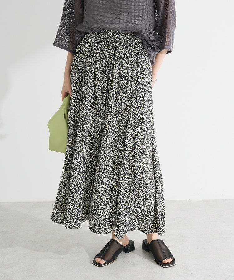 Green Parks「サラフレワイドパンツ(柄)」|その他|