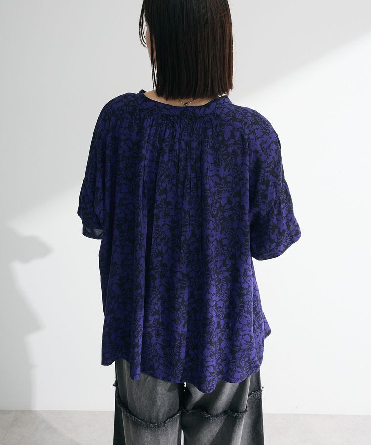 Green Parks「アソート柄さらっとレーヨンブラウス」|シャツ・ブラウス|