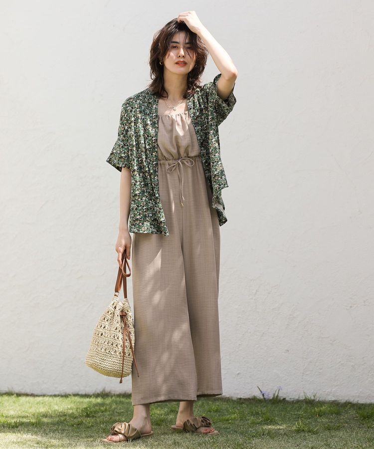 Green Parks「アソート柄さらっとレーヨンブラウス」|シャツ・ブラウス|