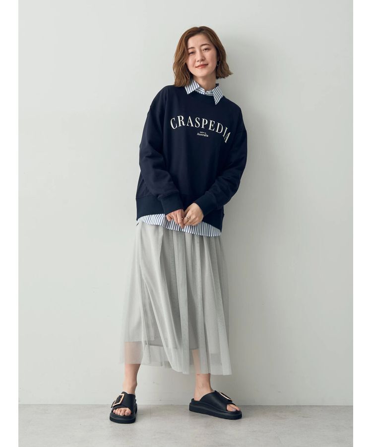 YECCA VECCA「ラメチュールギャザースカート」|スカート|